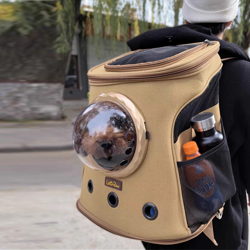 Portable Pet Carrier Backpack For Medium Sized Pets