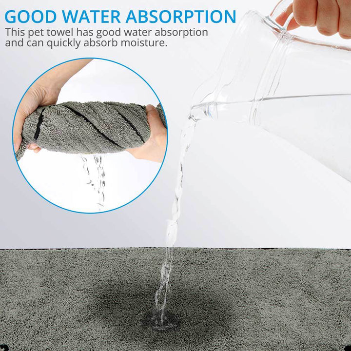 Why Your Pet Deserves the Super Absorbent Pet Dog Bathrobe Towel