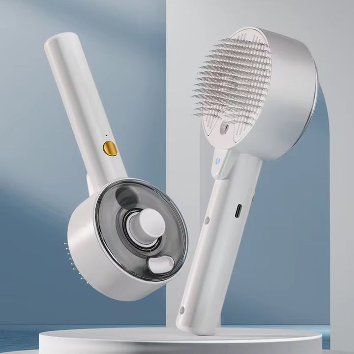 Transform Your Pet Grooming Routine with the 3 In 1 Electric Pet Steam Grooming Massage Brush