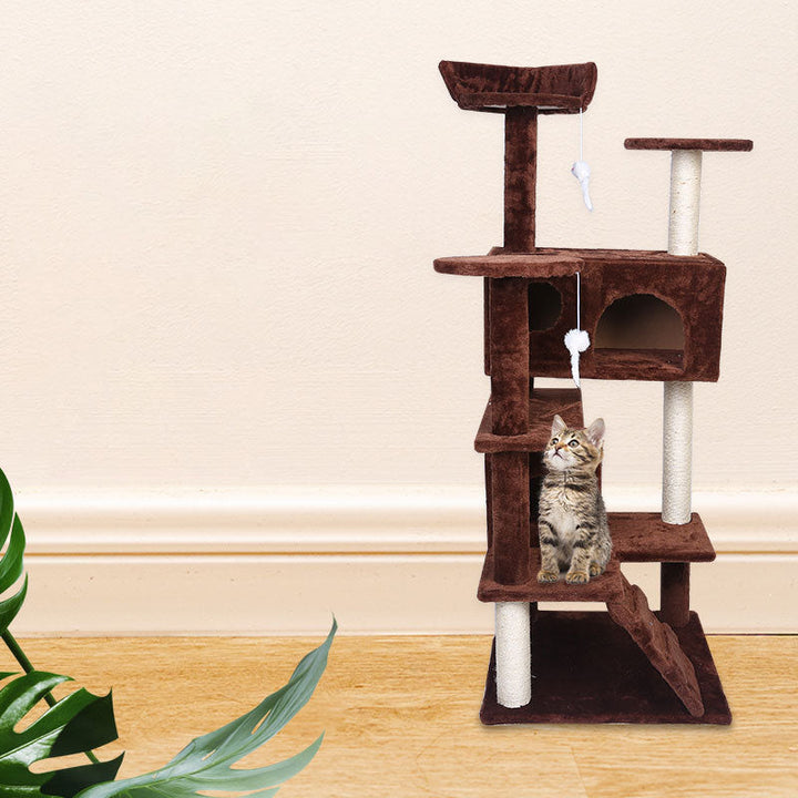 Luxury Cat Climbing Villa And Play Tower: The Ultimate Playground for Your Feline Friends